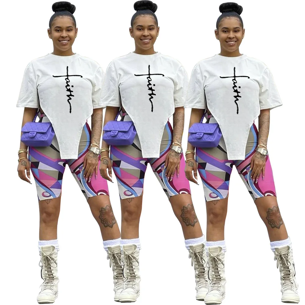 

Женский Асимметричный топ, повседневный однотонный топ с коротким рукавом и надписью, лето 2022