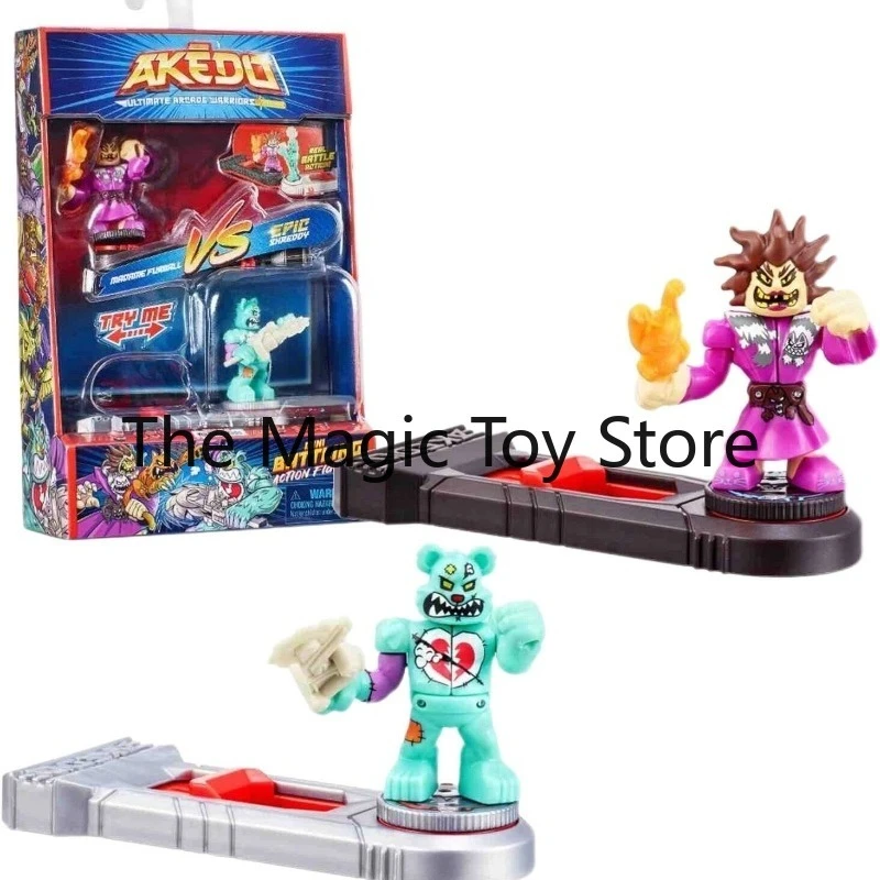 Фото Оригинальная мини-фигурка Akedo Ultimate Arcade Battling, коллекционная модель игрушки, идеальный подарок на день рождения. №4