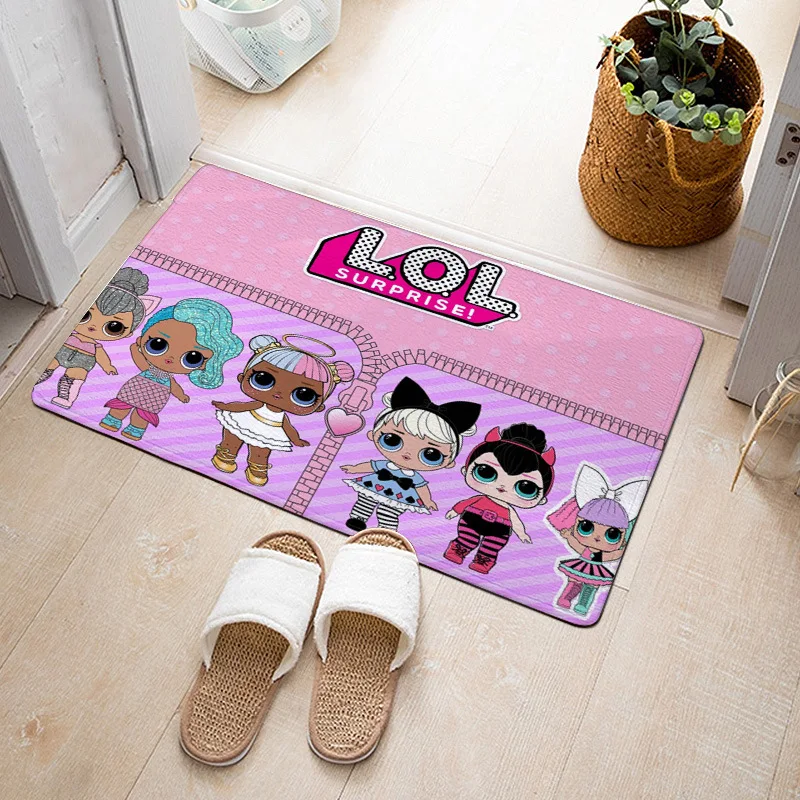 Ковер фланелевый в виде кукол с принтом аниме для гостиной спальни | Игрушки и