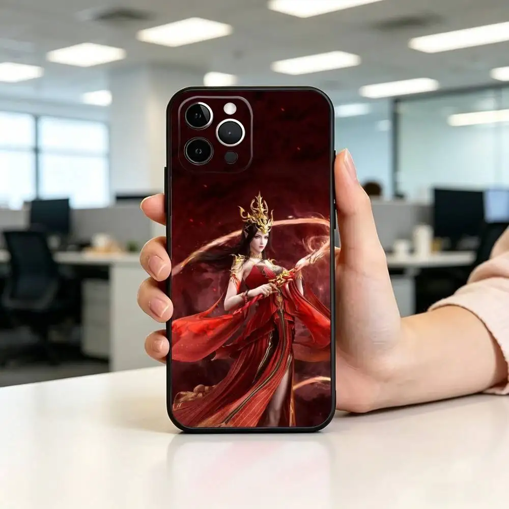 Чехол для телефона B-Battle Through the Heavens, силиконовый, мягкий, для iPhone 17, 16, 15, 14, 13, 12, 11, X, XR, Plus, Pro, Max, Plus (art.: 3920daed8df16) - 3920daed8df16