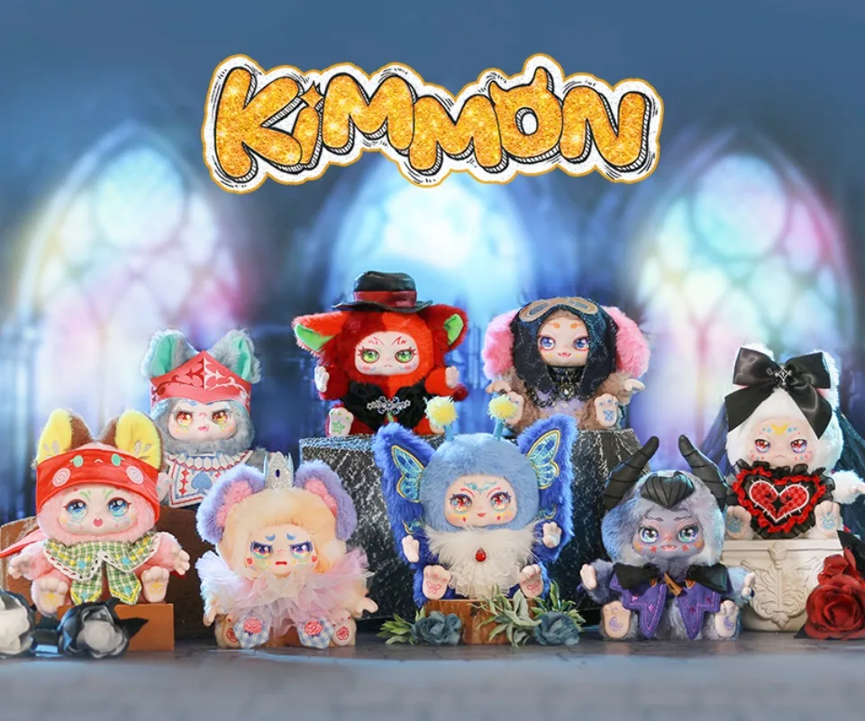 Фото Официальная модель Baixingrui: Яркие фигурки FantasyCraft KIMMON Toys, модные декоративные фигурки Kimmon&Mimon, популярная коллекция, подарки №5