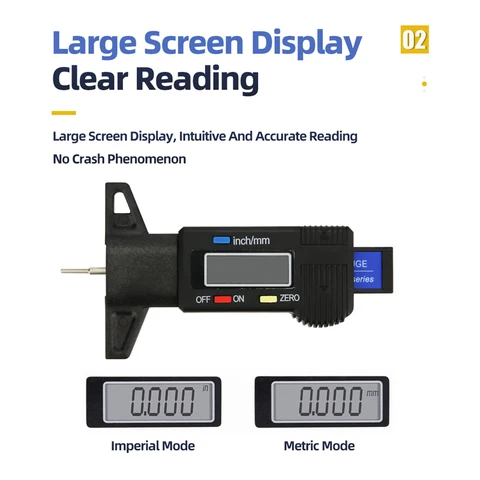 Цифровой толщиномер шин Tooleye