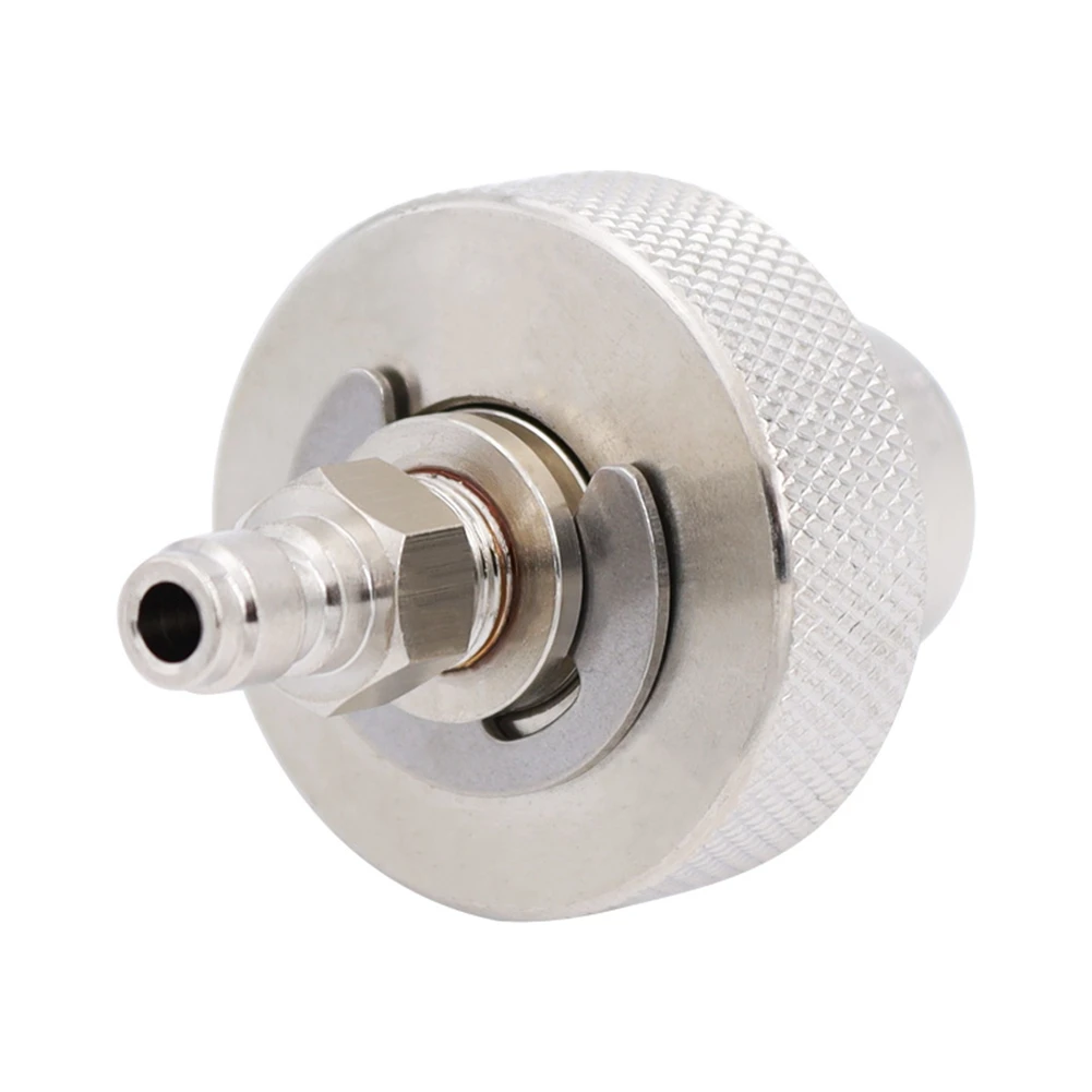 

DIN Valve Filling Adapter for Diving Air Tools, 300 Bar, Male / Female, Stainless Steel