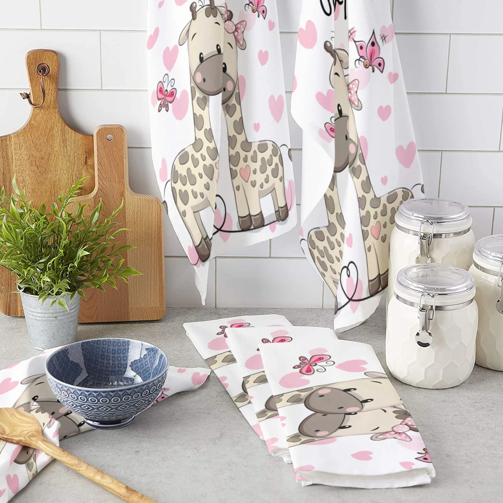 Set Cleaning Cloth Kitchen Accessories Dish Washing Cloth Ho