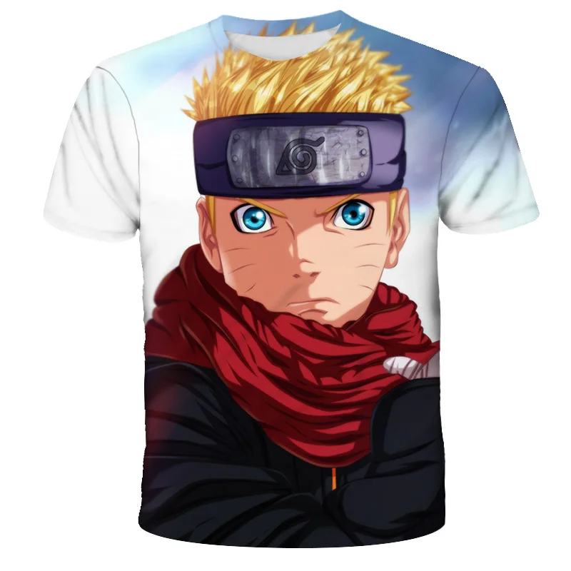 Футболка для мальчиков Kakashi Oshemaru Sasuke Payne Gaara с коротким рукавом |