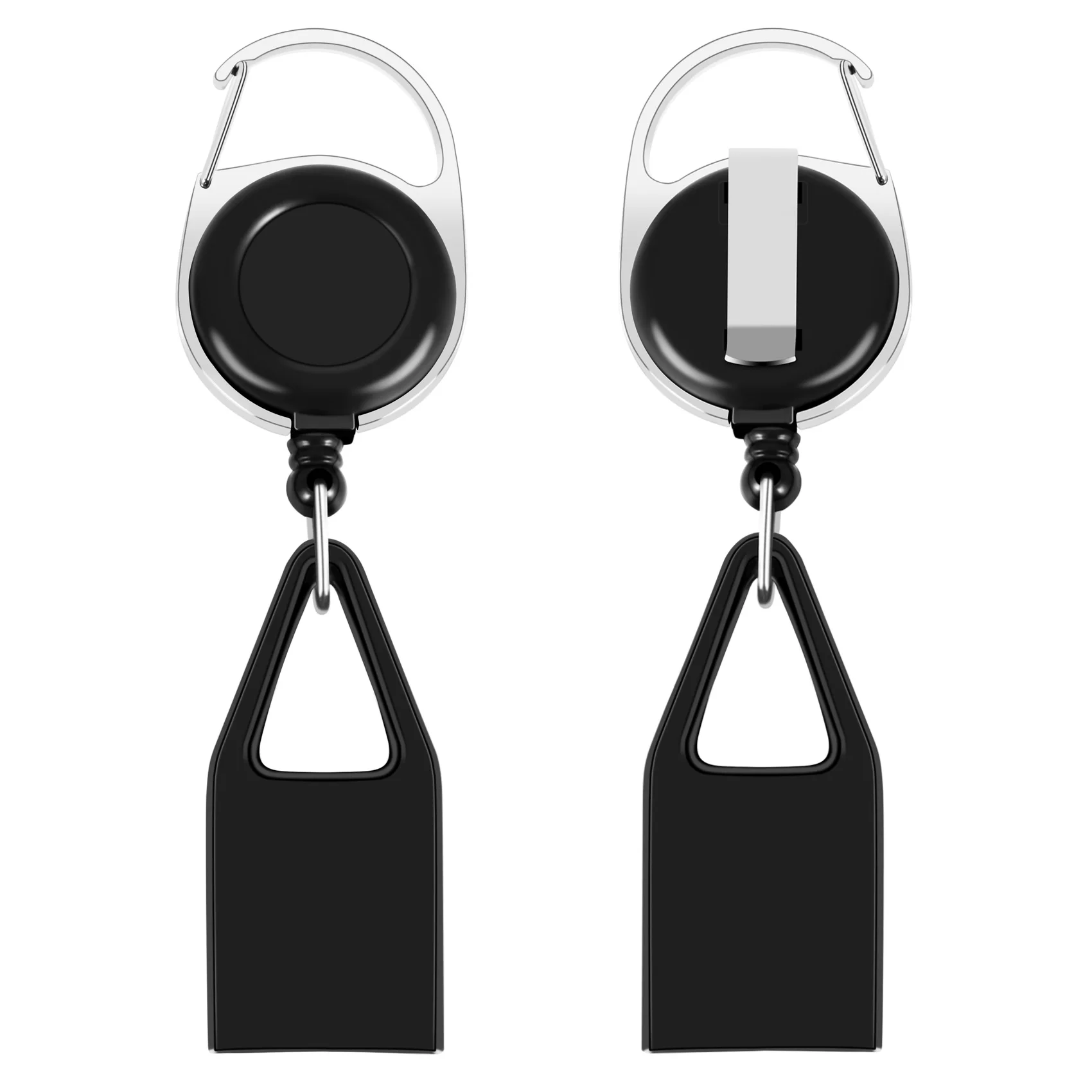 10Pcs Silicone Lighter Holder Sleeve Clip Protective Cover Smoking Accessories with Retractable Keychain