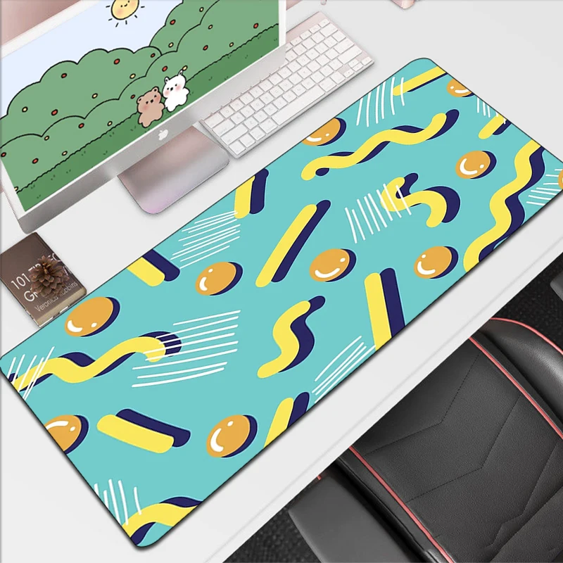 

Игровой коврик для мыши Swirly Element с рисунком, Настольный коврик для мыши, резиновый коврик, аксессуары для ПК, коврики для клавиатуры, коврики ...