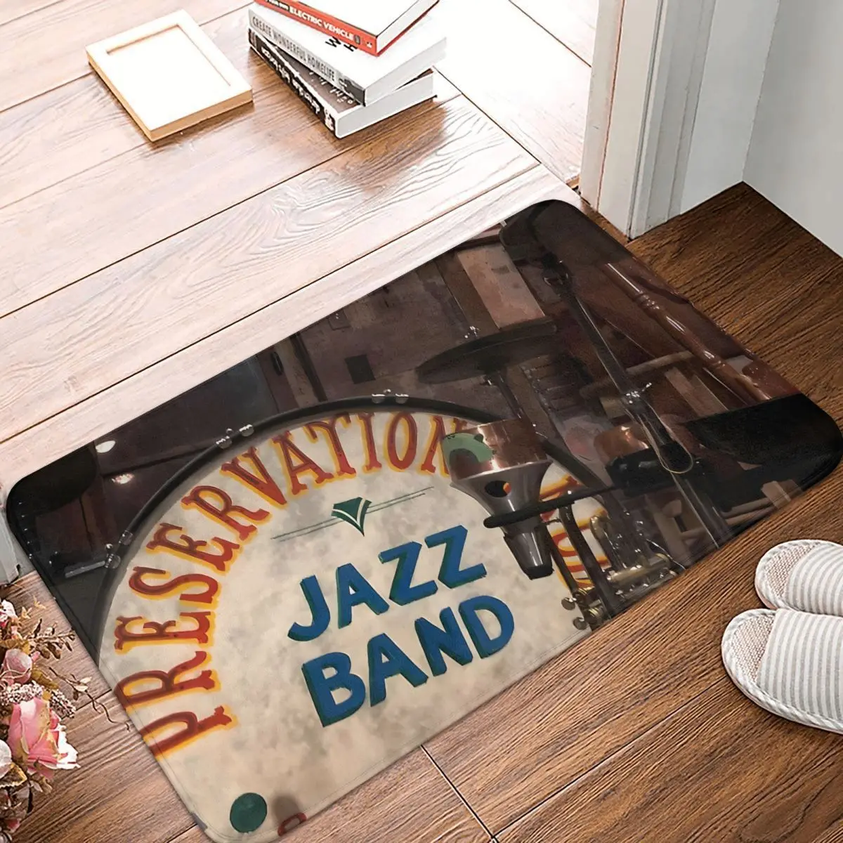 

Instruments Bathroom Mat Preservation Hall Doormat Living Room Carpet Entrance Door Rug Home Decoration