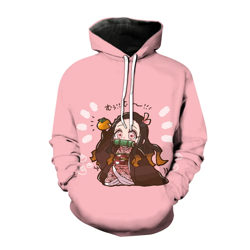 

2023 New Demon Slayer Hoodies For Men Women 3D Print Harajuku Fashion Clothes Autumn Boy Girl Children Anime Y2k Style Hoodie