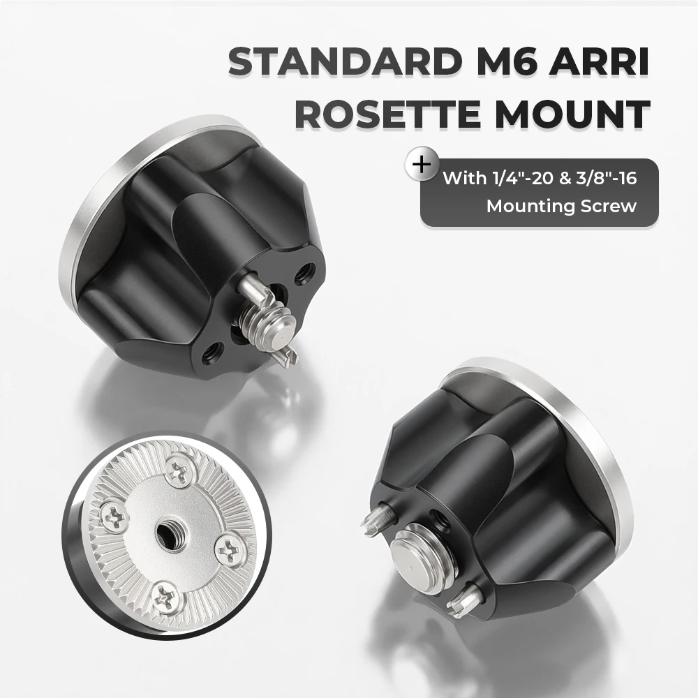 Фото Адаптер CAMVATE Standard ARRI Rosette Mount с резьбой 1/4