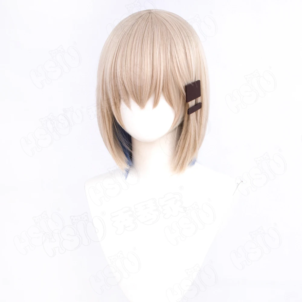 Парик для косплея из аниме яма нет суши Yukimura Aoi с короткими волосами серого