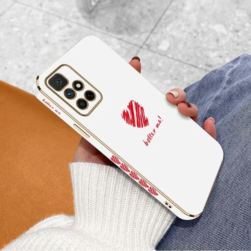 Better Love Luxury Plating Phone Case For Xiaomi Redmi 10 10A 12C 9 10C 9T 9A A1 9C Cover