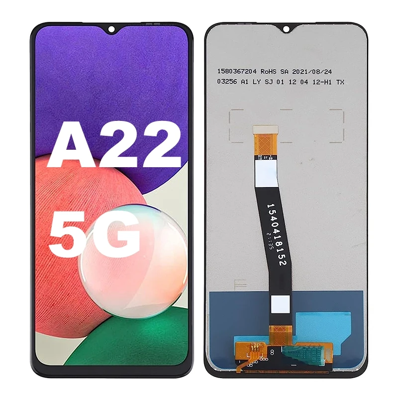 

6,6 ''ЖК-дисплей для Samsung Galaxy A22 5G сенсорный экран дигитайзер дисплей в сборе для Samsung A22 5G A226 A226B SM-A226B ЖК-дисплей