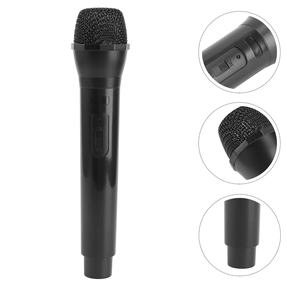 

Microphone Toy Kids Prop Toys Karaoke Pretend Mic Play Fake Model Music Mics Speaker Recorder Children Plastic Props Realistic