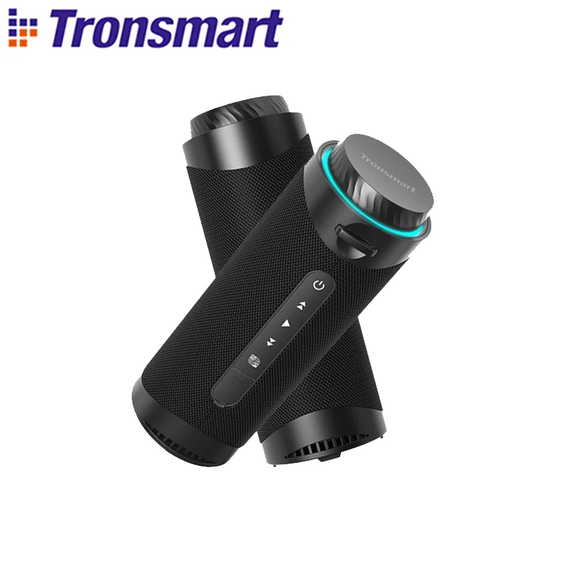 Колонка Bluetooth Tronsmart T7 с объемным звуком на 360 градусов 5 3 светодиодными режимами