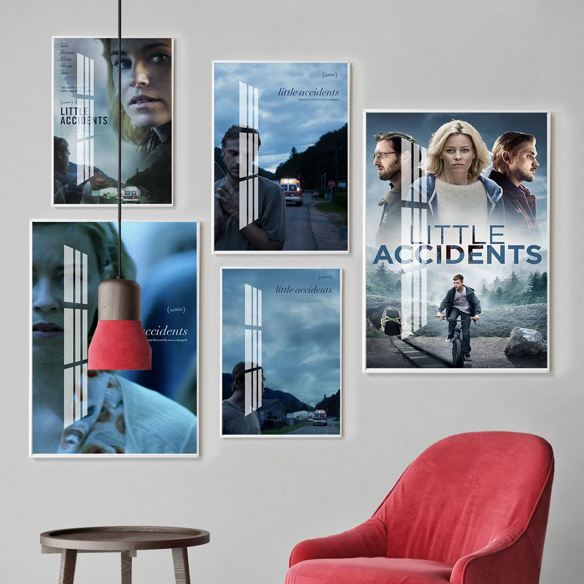 

Little Accidents Drama Film Poster Modern Movie Print Art Wall Picture Video Room Cinema Decor Canvas Painting
