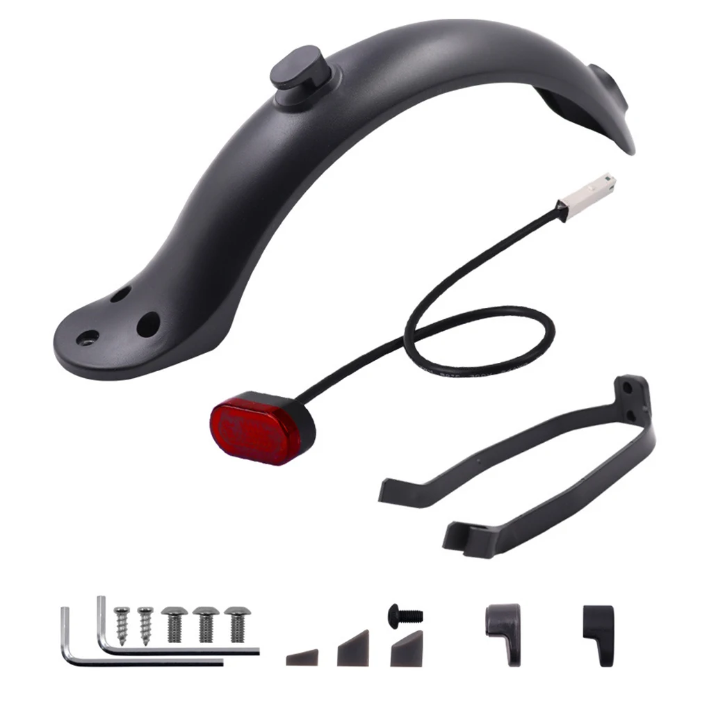 

Scooter Rear Mudguard Bracket Taillight Set Mudguard Skateboard Fenders for Xiaomi M365 Accessories Electric Scooter Fender