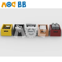moc small truck crate cargo set 5 brick compatible le educational toys boys girls holiday gifts