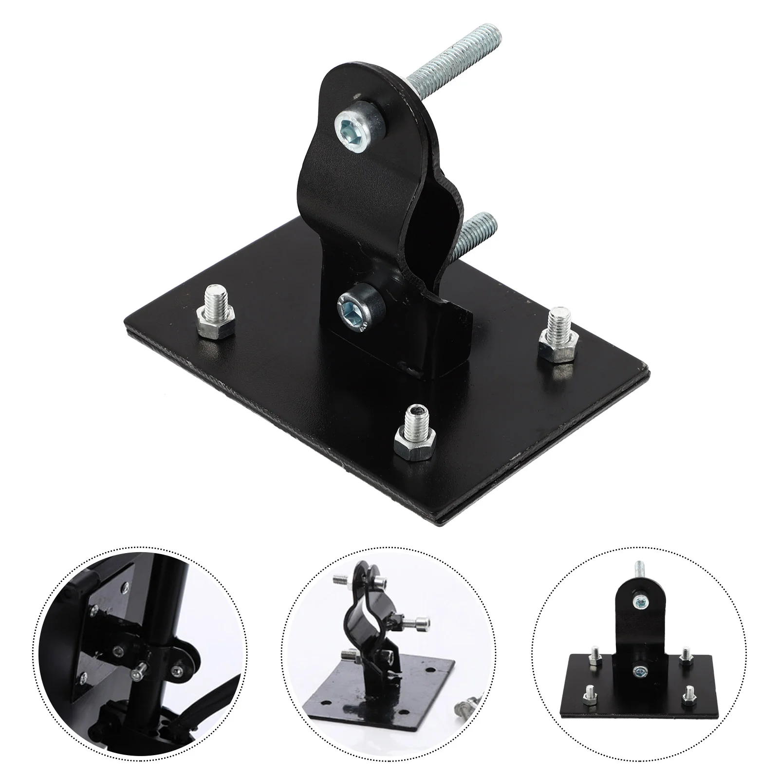 

Bike Bracket Basket Fixed Rack Frontmetal Holder Supply Electric Bag Universal Installed E Cycling