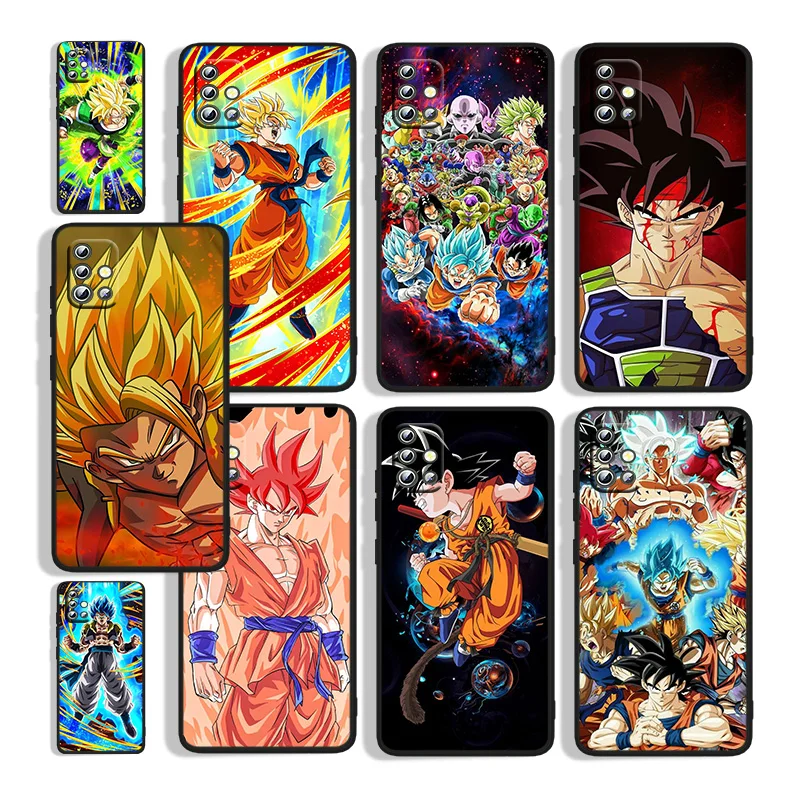 

Hot Anime Dragon Ball Goku For Samsung A73 A72 A71 A53 A52 A51 A41 A33 A32 A31 A22 A21S A13 A12 A03S A02 5G Black Phone Case