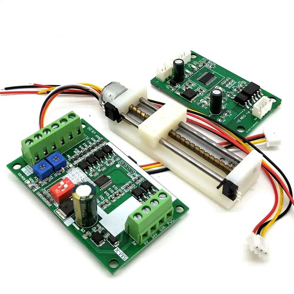 

Микро шаговый двигатель для перемещения скользящего стола, скользящего стола + шаговый привод + контроллер 4 режима движения с ограничением