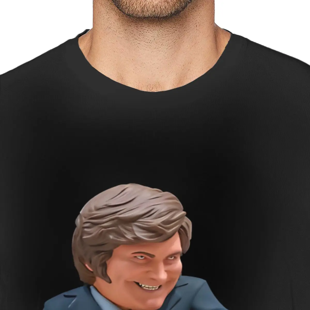 Футболки Milei с изображением бензопилы мужские хлопковые повседневные футболки