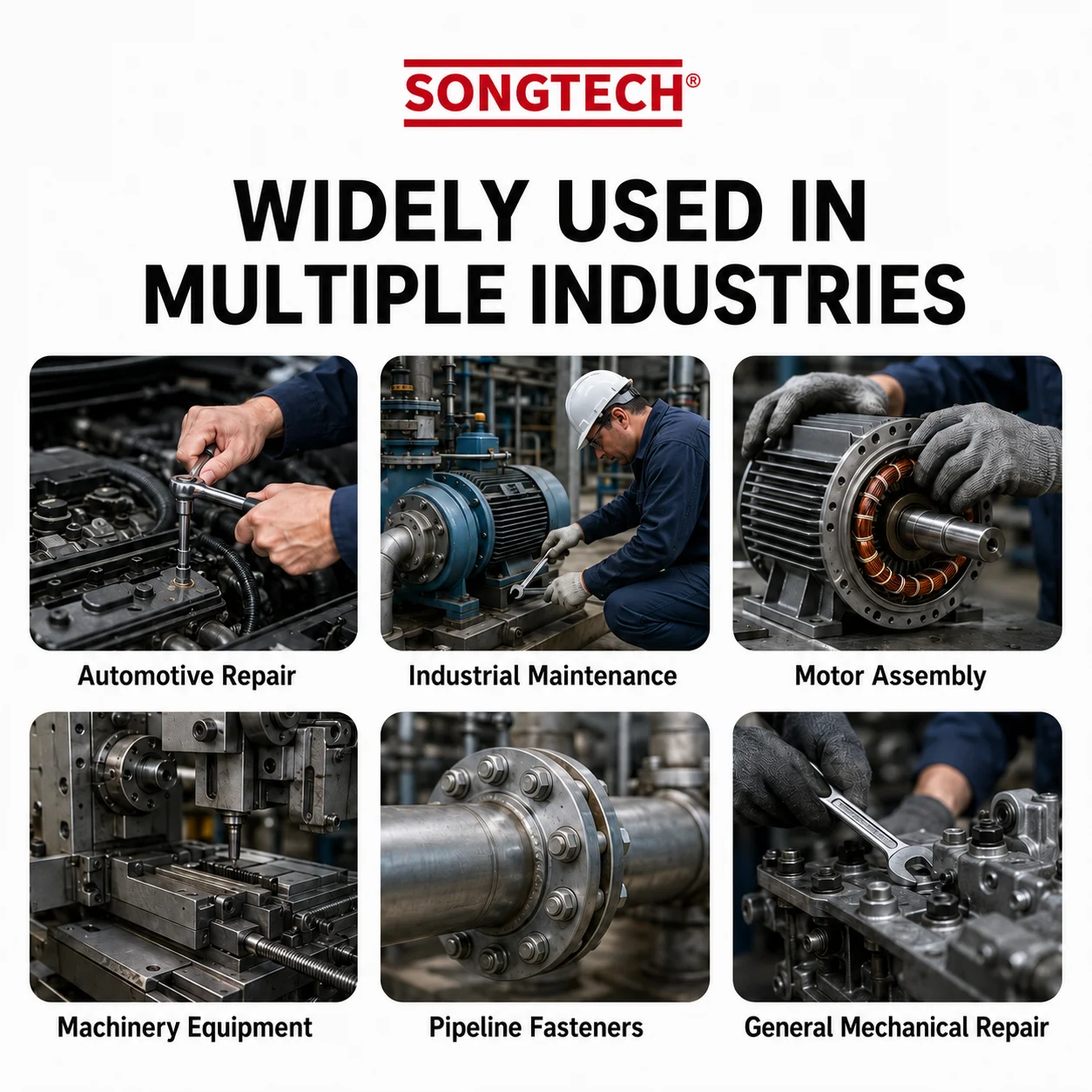 Фото Клей-фиксатор резьбы Songtech Loctite 243 222 242 262 263 270 271 272 277 290, анаэробный клей, 50 мл, для крепления и фиксации винтов №3
