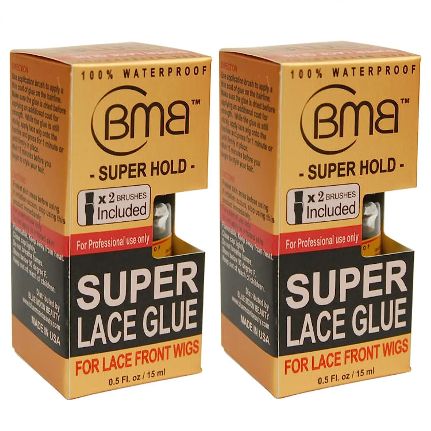 0.5OZ Bmb Super Lace Glue Adhesive Waterproof Super Hold Lace Front Wig Glue Wig Accessories Makeup Tools for Toupee 0.5OZ Bmb Super Lace Glue Adhesive Waterproof Super Hold Lace Front Wig Glue Wig Accessories Makeup Tools for Toupee