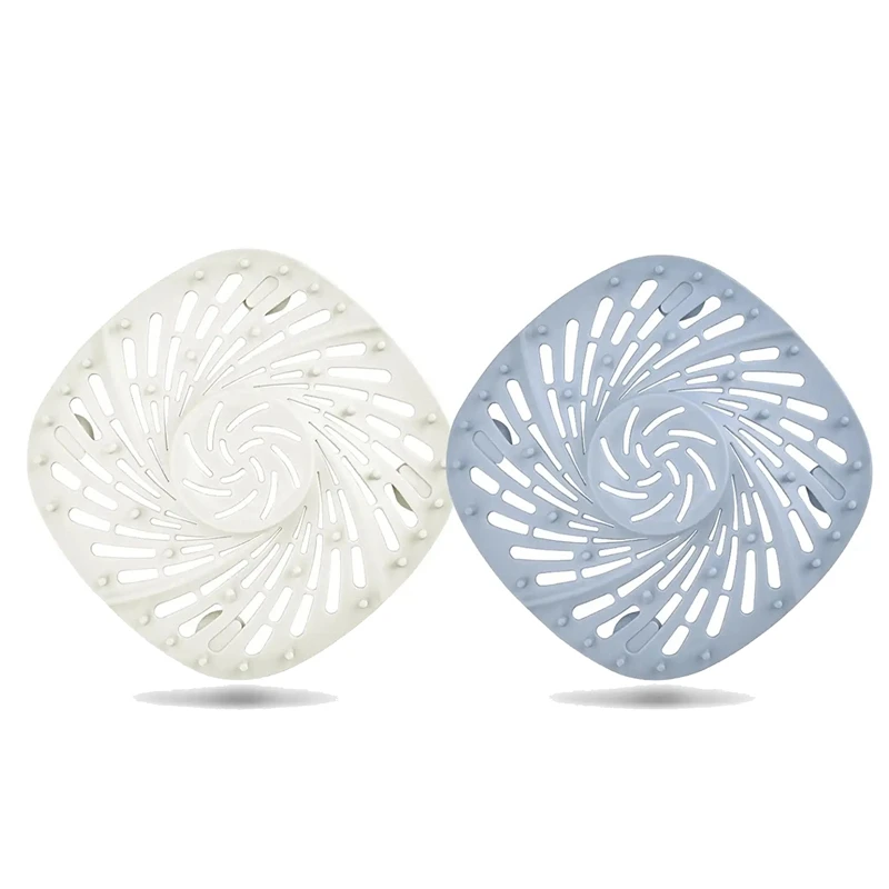 

Дренажный шланг для душа, 2 шт. в упаковке, Силиконовый Фильтр для волос для ванны, дренажный чехол для волос в ванной комнате, подходит