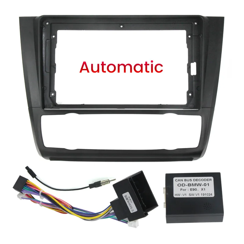 Автомобильная рама для радиоприемника 9 дюймов BMW 1 серии E81 E82 E87 E88 2008-2012
