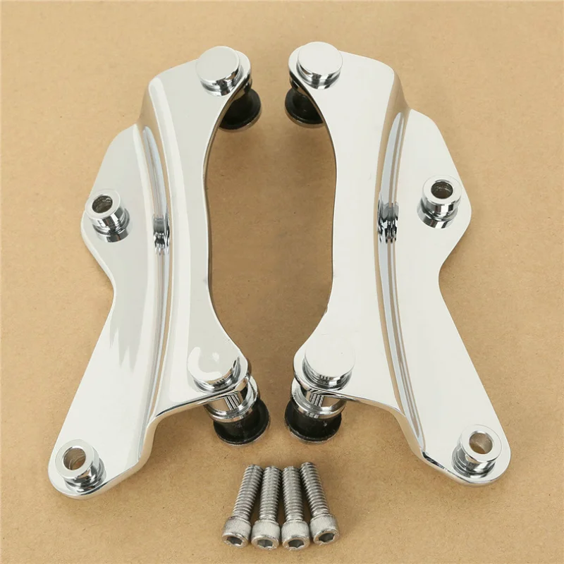 

Motorcycle Electroplated Chrome High Quality Quick-remove Bracket Suitable for Harley Glide Road King Models 2014-2019