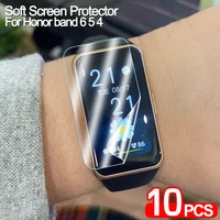 hd soft protective watch film for huawei honor band 6 5 4 quality full screen protector for huawei band 6 pro not tempered glass