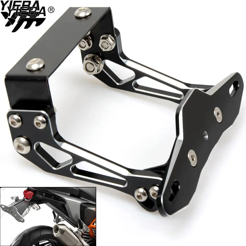 Motorcycle License Plate Bracket Licence Holder For SUZUKI GSF 250 BANDITGSF650 BANDIT GS500F YAMAHA MT10 FZ6R FZ8 TDM900 | Автомобили и