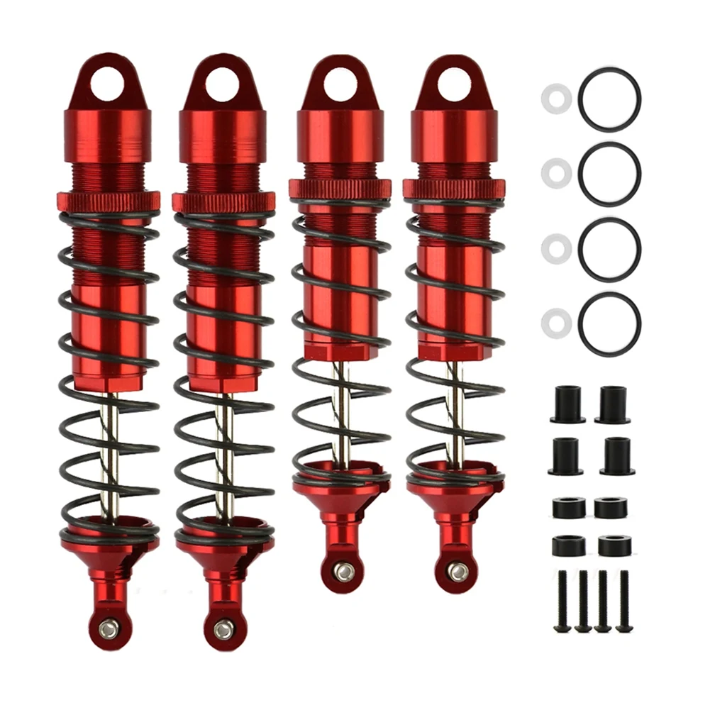 

Metal Damper for 1/8 Sledge 95076-4 RC Upgrades Parts Accessories,Red