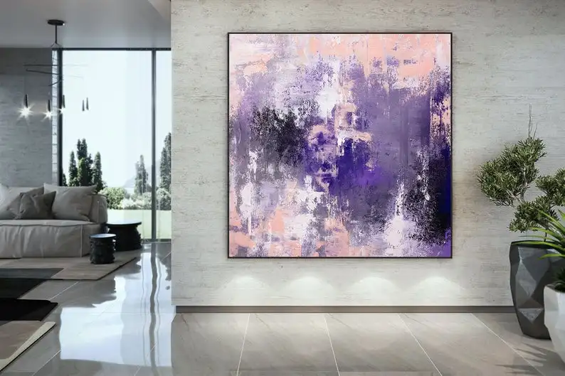 

Large Abstract Painting,oil hand painting,abstract painting,extra large wall art,abstract texture art DAC019