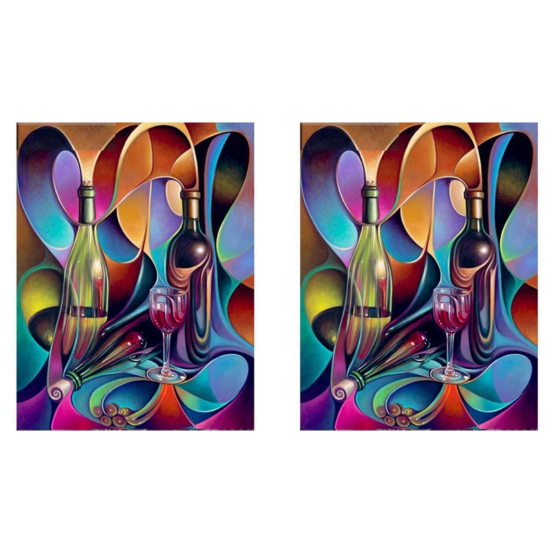 

2 шт., Набор для вышивки «сделай сам»