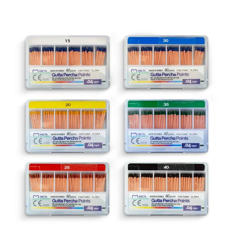 GreatLife Dent Dental Gutta Percha Points 0 02 04 06 Эндокорневые наконечники для обработки корневых