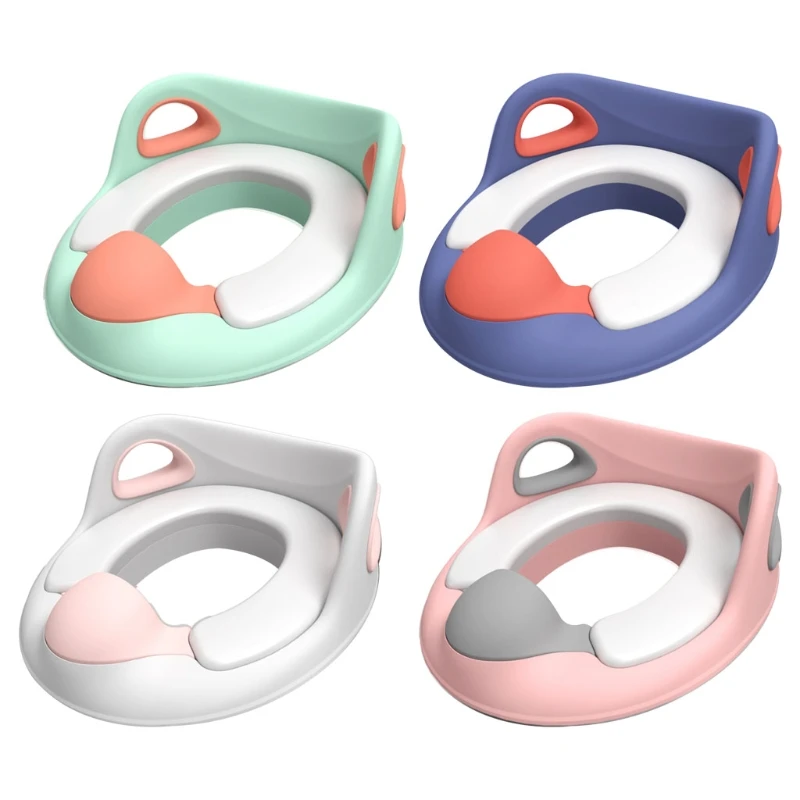 

Light Weight Toddler Kid Enteenly Potty Training Seat Apply to Round Oval Toilet Commonly Used Baby Stuff