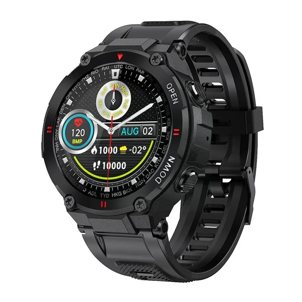 

Спортивные Смарт-часы K22 с поддержкой Bluetooth, звонков, 2023, новый будильник с музыкальным управлением, напоминания, Смарт-часы для телефона Android V2Q5