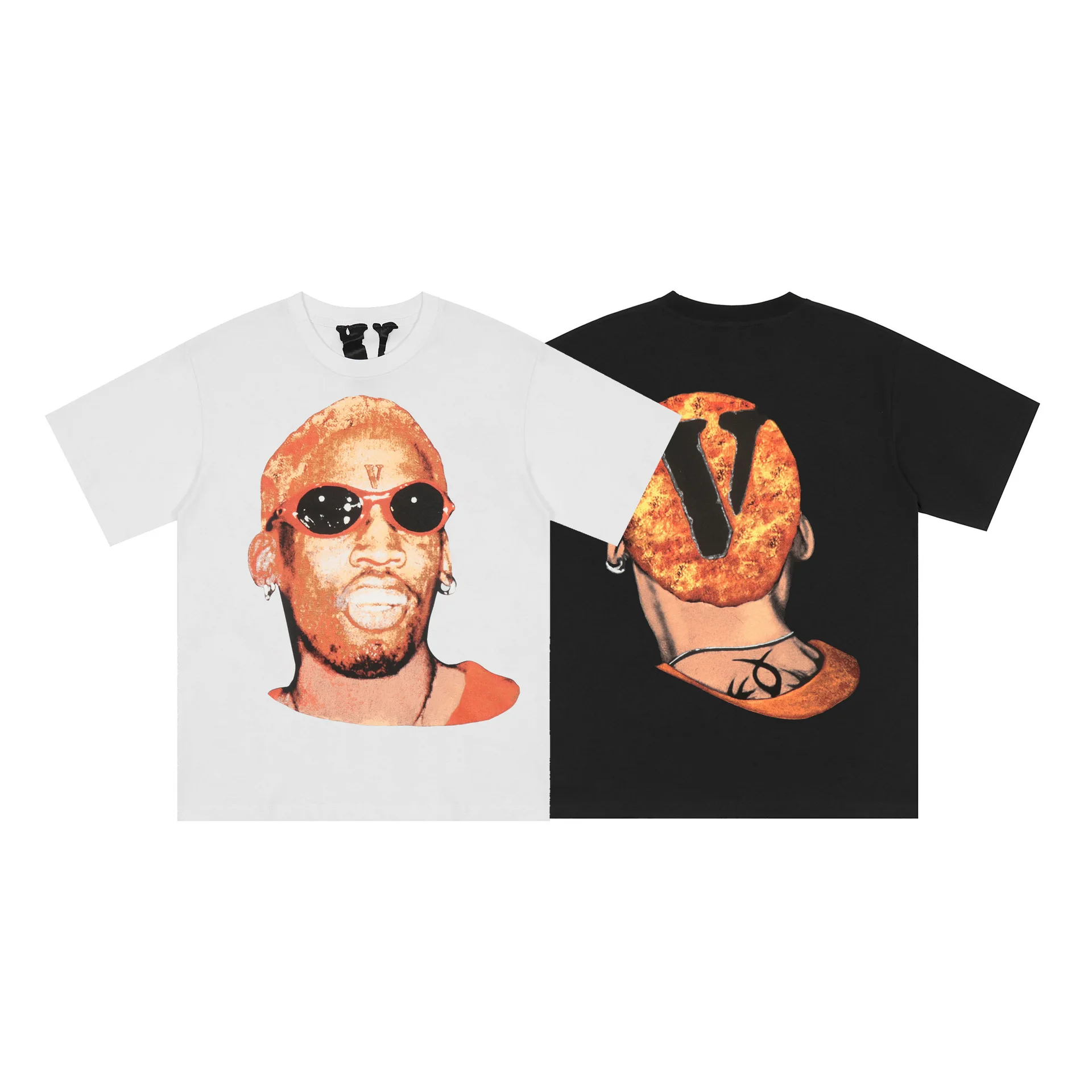 

100%cotton Vlone Man Printed Men's and Women's Cotton Short Sleeved T-shirts Men Clothing T Shirt for Men Clothing