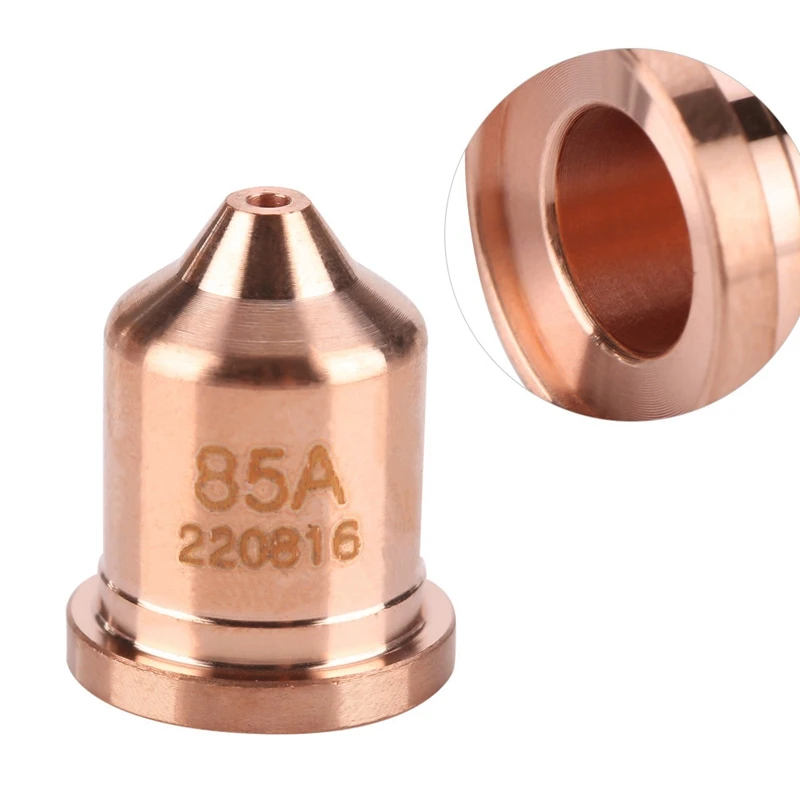 5шт. 220816 Головка сопла плазменной резки 85А подходит для расходных материалов MAX