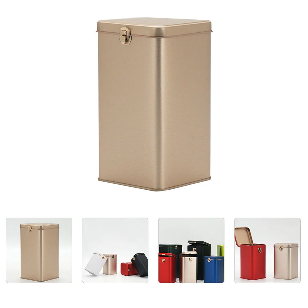 

Металлический контейнер для хранения чая и пищевых продуктов, герметичный горшок, контейнеры для холодильника, жестяная банка с листьями, п...