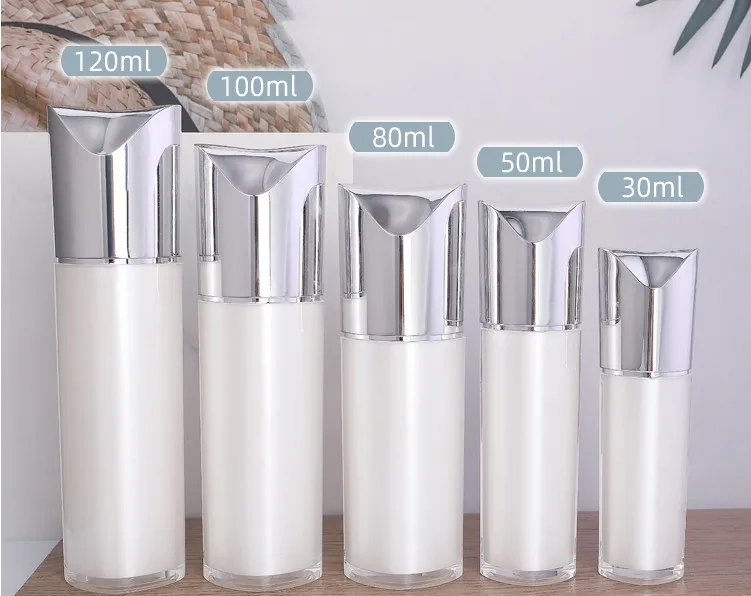 Косметическая баночка для крема 30 г 50 акриловые баночки лосьона мл 80 100 белая