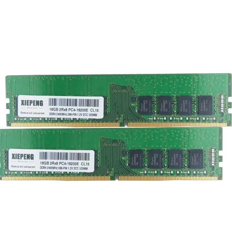 

for Dell PowerEdge R330 R230 C8000 T3420 T3620 Workstation RAM 8GB 2rx4 PC4-17000 ECC Unbuffered 16GB 32GB DDR4 2400 MHz Memory