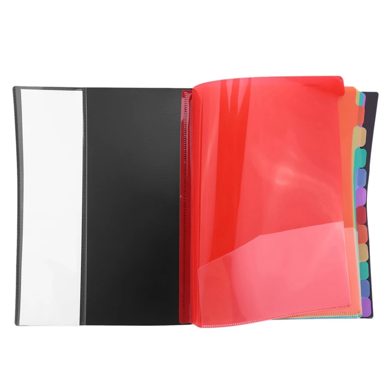 3x Расширенная папка 12 карманных букв формата а4 для сортировки бумажных