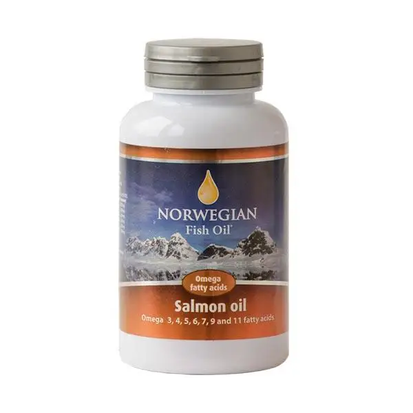 NORWEGIAN Fish Oil (Норвегиан фиш оил) масло лосося капсулы 745 мг 120 шт. |