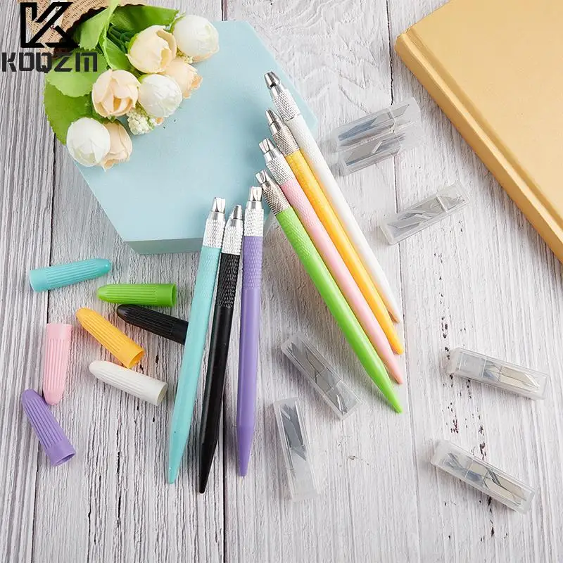 

Art Utility Knife With Blade Set Paper Cutter Pen Knives Handicraft Carving Engraving Sculpture Tool Stationery Supply