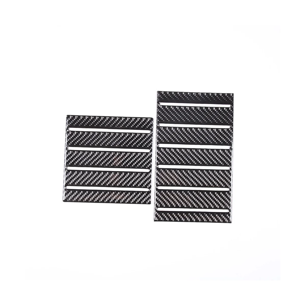 

For Toyota 2022-2023 Carbon Fiber Car Central Control Armrest Box Groove Pad Decorative Sticker Accessories