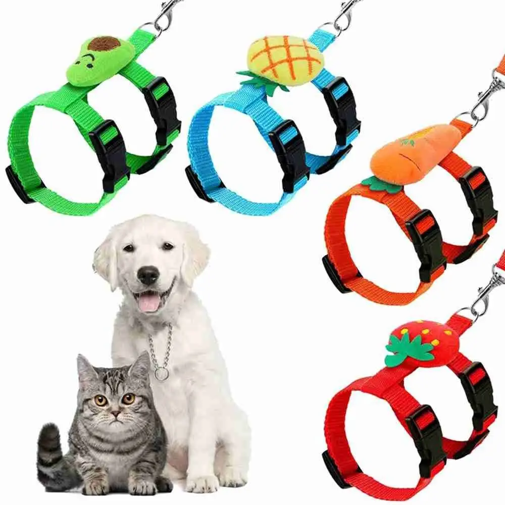 

Pet Supplies Walking Lead Bow Dog Collar Adjustable Traction Rope Pet Dog Harness Dog Chest Vest Dog Breast Strap