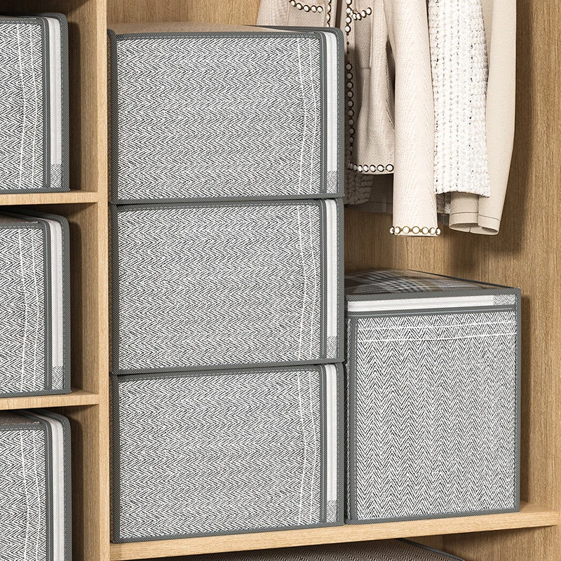 Складная коробка для хранения одежды нетканый органайзер под кроватью одеял